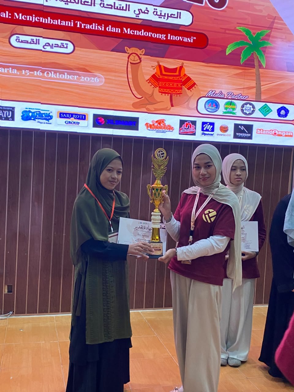 Mahasiswa PBA ISQI Raih Juara 3 Lomba Taqdimul Qisshah Tingkat Internasional